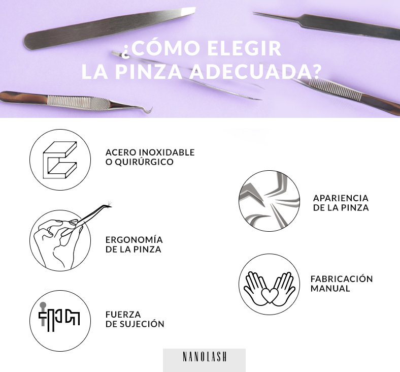 Qué buscar al elegir pinzas para extensiones de pestañas